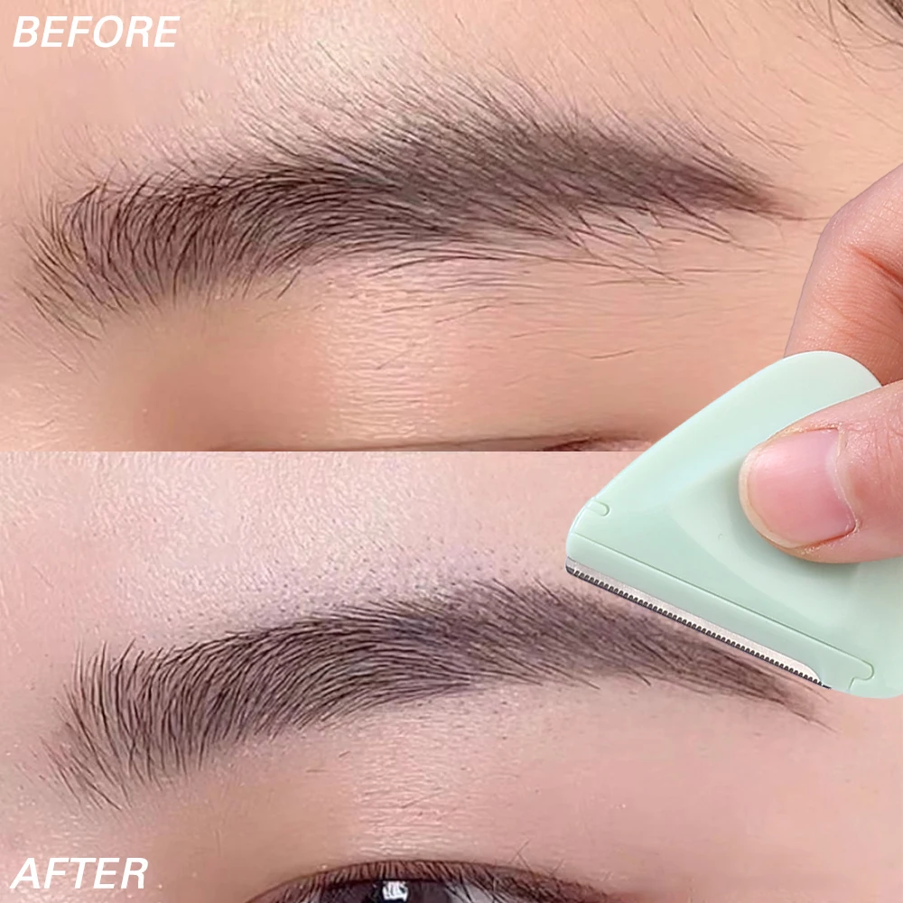 Japanese-style Eyebrow Trimmer Portable Facial Hair Remover Blade Shaver Eyebrow Shaper with Precision Cover Facial Hair Remover eyebrow trimmer set eyebrow trimmer eyebrow razor set hair shaver eyebrow razor facial hair remover eyebrow scissors hair remover eyebrow trimmer blade face shaver