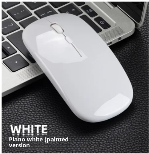 Kablosuz Bluetooth uyumlu Fare Taşınabilir Ergonomik Bilgisayar Fareleri Dizüstü Bilgisayar için IPad Tablet PC Cep Telefonu Ofis Oyun Faresi