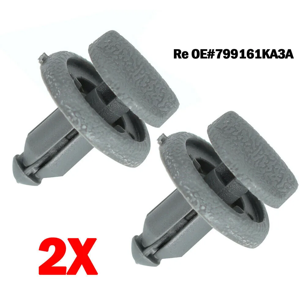 

For Nissan Juke F15 Rear Parcel Shelf Clips 799161KA3A Accessory Bracket Pair Parts Rear Replacement Retaining