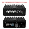 New Intel N100 N150 pfSense Firewall Router N5105 N6000 J4125 Fanless Mini PC 4xIntel i226 2.5G NVMe Computer OPNsense PVE ESXi 3