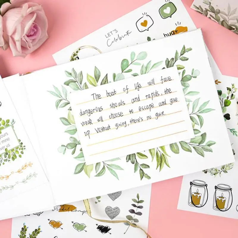 Wedding Books For Guests To Sign 120 Pages Elegant Bridal Guest Book Hardcover Photo Album Sign-in Book Includes Sign-in Pen 4