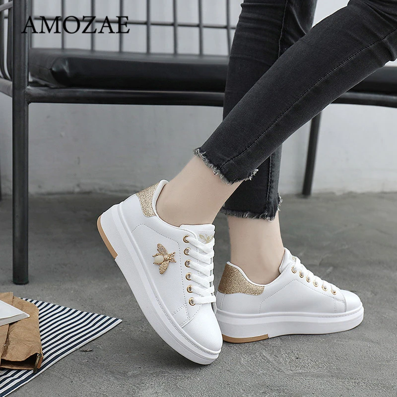 Ale organiseren pasta Girls Fashion Sneakers Shoes | Casual Shoes Girls Sneaker | Girls Shoes  White Sneakers - Children Casual Shoes - Aliexpress