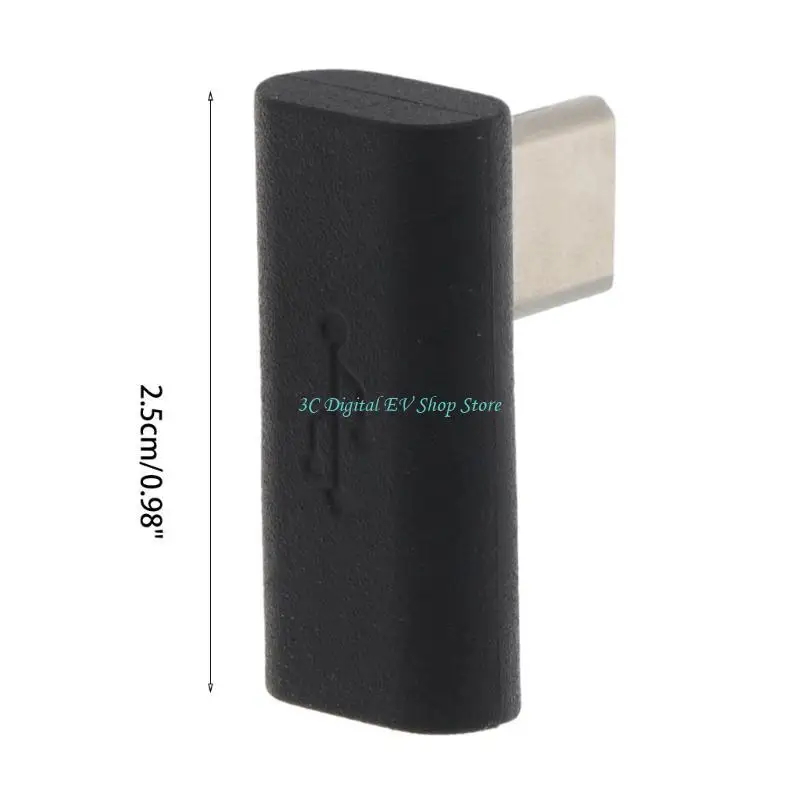 USB-C Extension Adapter with 480Mbps Data Transfer and Charging Support