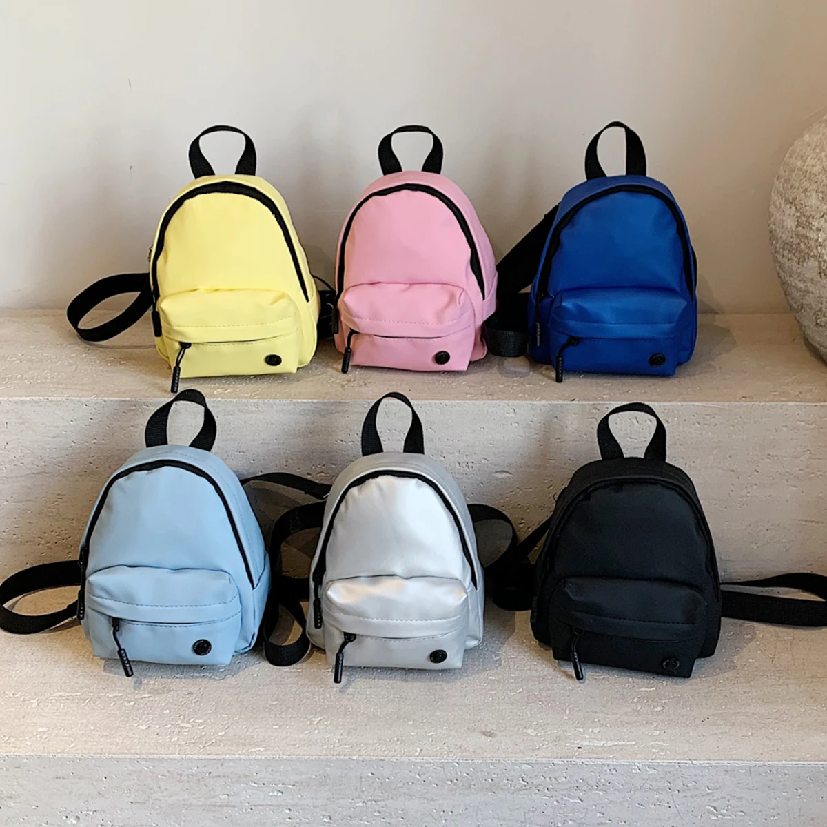 Niche Mini Bag Unisex Style Messenger Small Bag Small Camera Bag One-Shoulder Female Bag Mini Parent-Child Bag Chest Bag