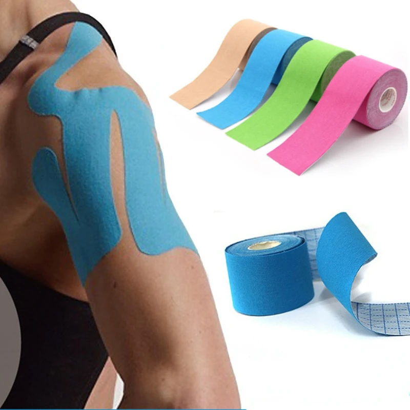 ElasticMusclepatchsportstapekinesiologytapemusclechestpatch