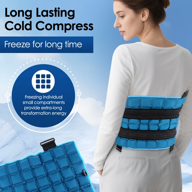 2 in 1 Hot Compress Ice Pack Cold Self-Absorbing Water Back Pad for Shoulder Knee Joint Muscle Post-Operative Nursing Care 2