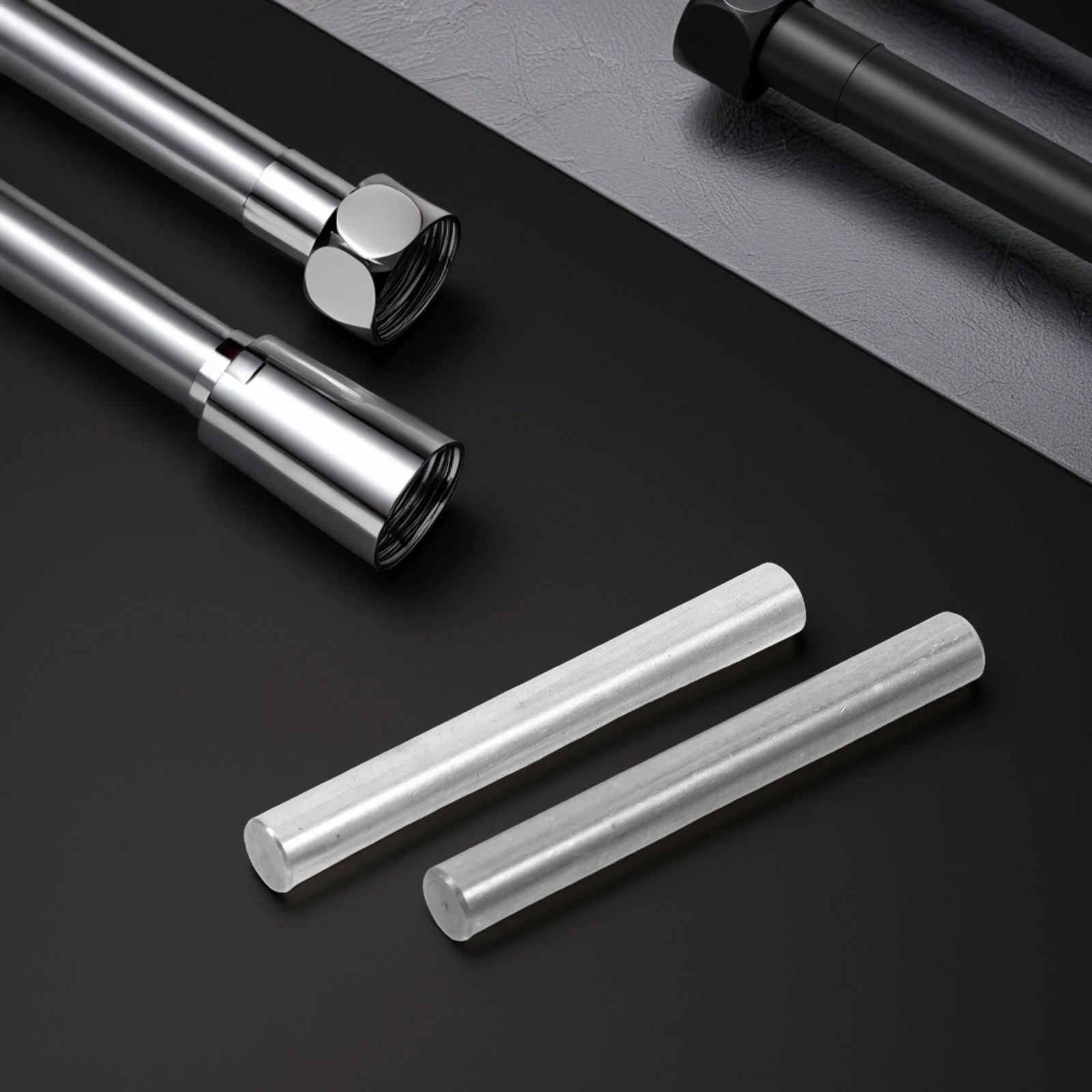 20 Pcs Plate Electrolyzer Iron Rod Small Heater Anodes Aluminum Experiment Telescopic Bar