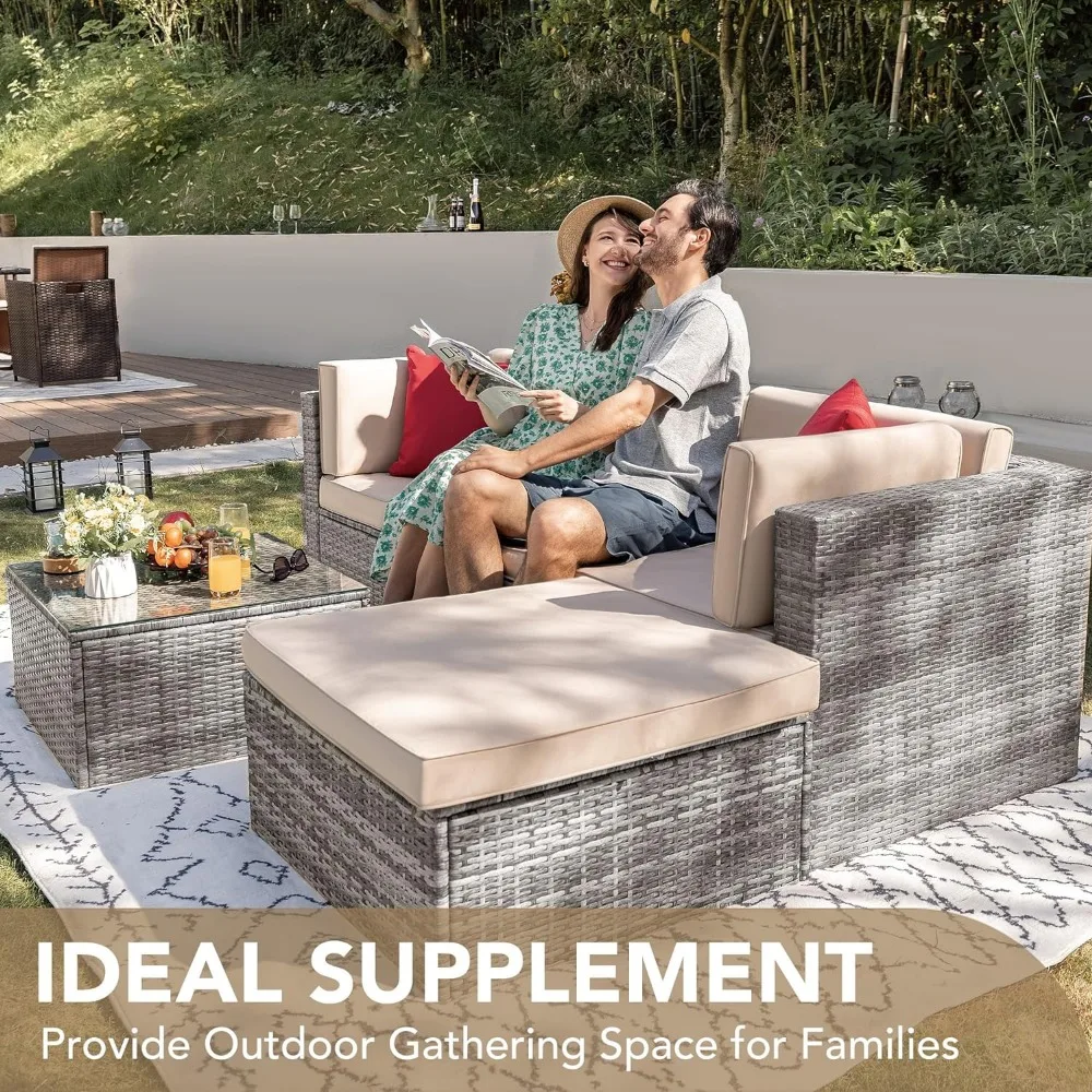 Devoko 5 2024 pieces patio furniture