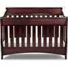 4-in-1 Convertible Baby Crib, Black Cherry Espresso 6