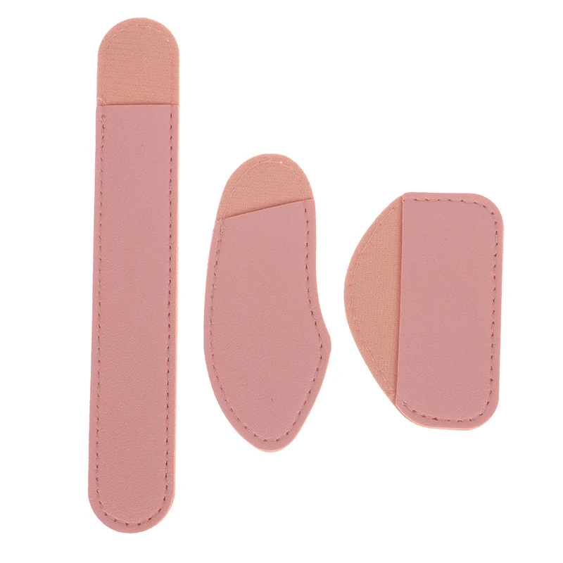 Makeup Spatula Storage Case Heart Shaped Spatula Leather Case Spoons Sticks Cosmetic Protection Tool Storage Box