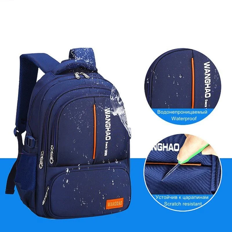 New Schoolbag Suitable For 1m-1.6m Children Orthopedic School Backpack School Bags For Boys Waterproof Backpacks Kids Satchel