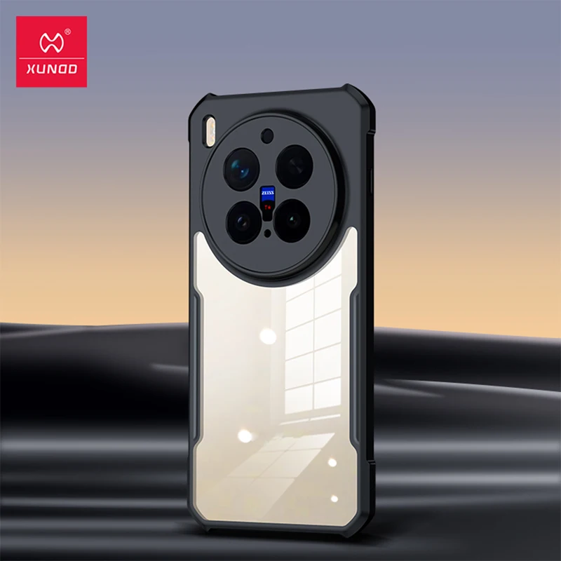 XUNDD Airbag Shockproof Transparent Case with Camera Protection