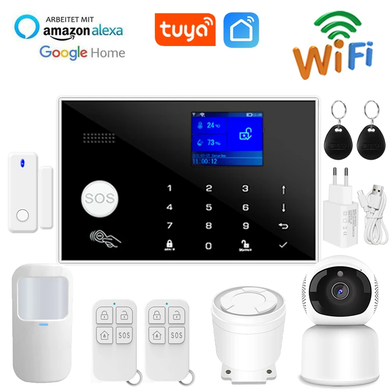EARYKONGG50AlarmSystemforHomeBurglarSecurity433MHzWiFiGSMAlarmWirelessTuyaSmartHouseAppControl-AliExpress30