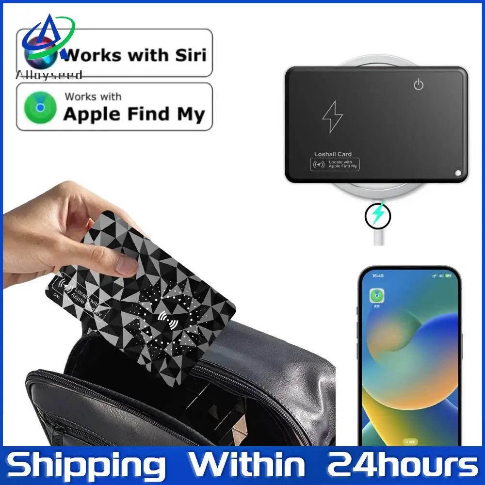Ultra-thin Wallet Anti-loss Card Location Tracking GPS Smart Tag iPhone Find My Bluetooth Device Card Wireless Charge IP67 gps tracker gps locator anti lost tracker bluetooth tracker bluetooth gps tracker bluetooth finder wallet tracker