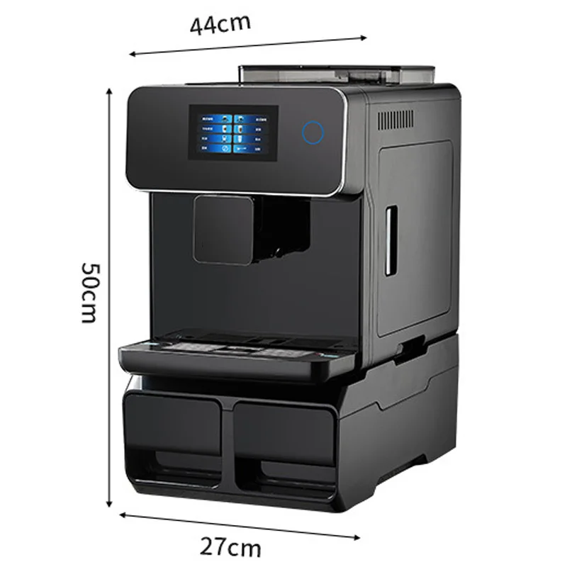 Commercial Coffee Machine Touch Screen Fully Automatic Italian American Coffee Household Freshly Ground RM-A10 Espresso Machine