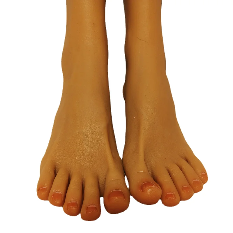 

Female Fully Positioning Mannequin Feet Footjob Simulation Silicone Model Foot Fetish Nail Art Practice Free Shipping TG3723