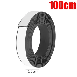 Magnetic Adhesive Strips for DIY and Organization Projects (Width 1.5cm)