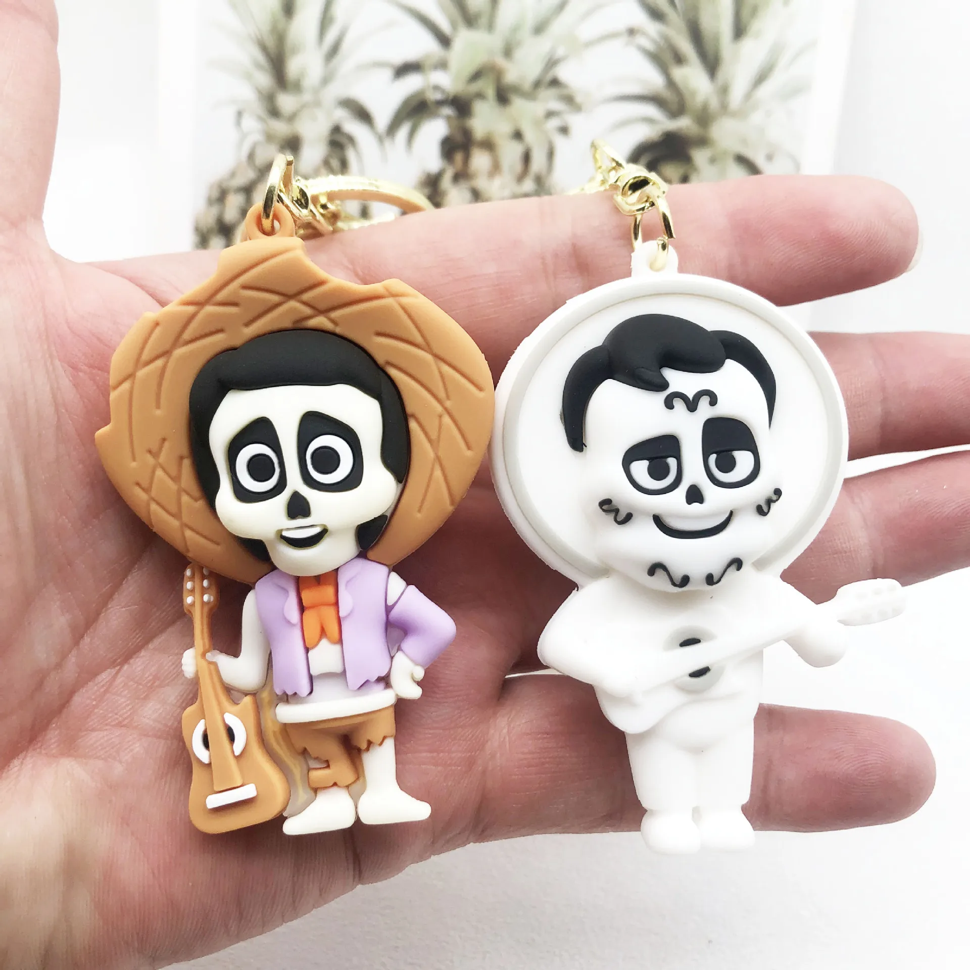 Cartoon Disney Coco Keychain Doll Key Chain Lovely Pendant Cartoon Disney Coco Keychain Doll Key Chain Lovely Pendant