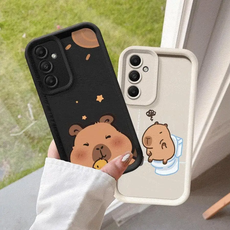 Charming Capybara Matte Phone Case