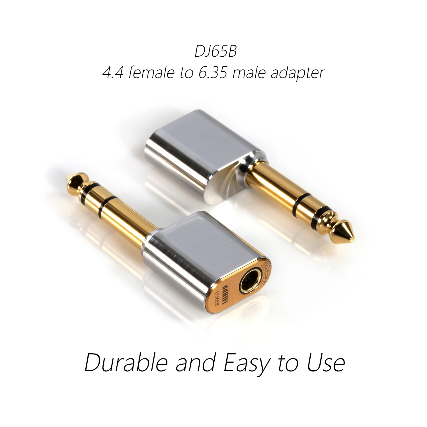 

DD HiFi DJ65B 6.35mm Male to 4.4mm Female Audio Adapter for Desktop Amplifier