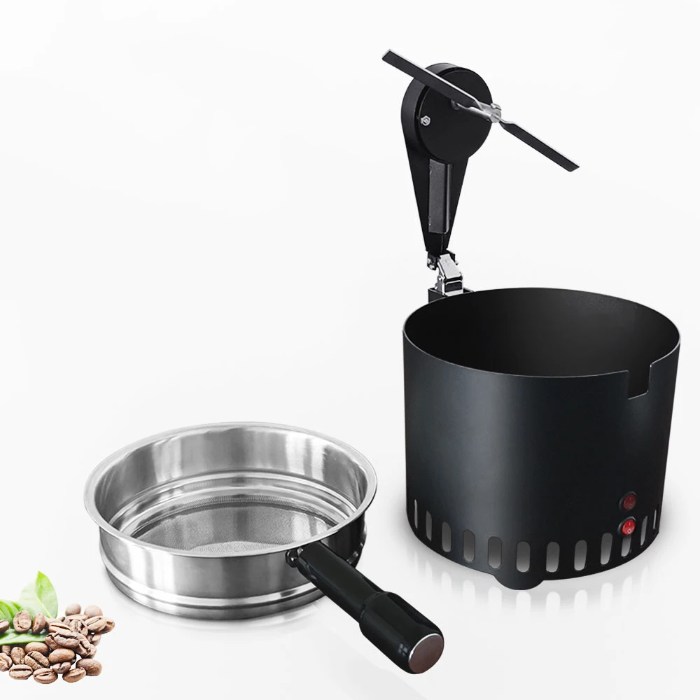 220V/ 110V 600g Rotating Coffee Bean Cooling Plate Cooler Double Layer Large Suction Home Roasted Bean Cooling Machine