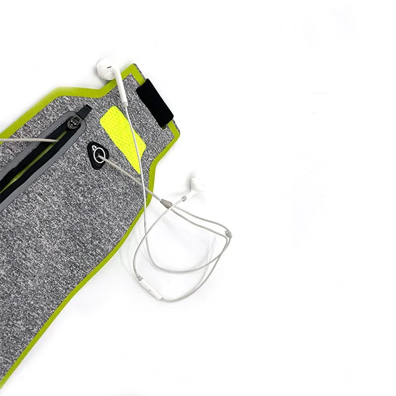 전문 러닝 허리 파우치 벨트 스포츠 벨트 휴대 전화 남성 여성 숨겨진 주머니 체육관 가방 러닝 벨트 허리 팩