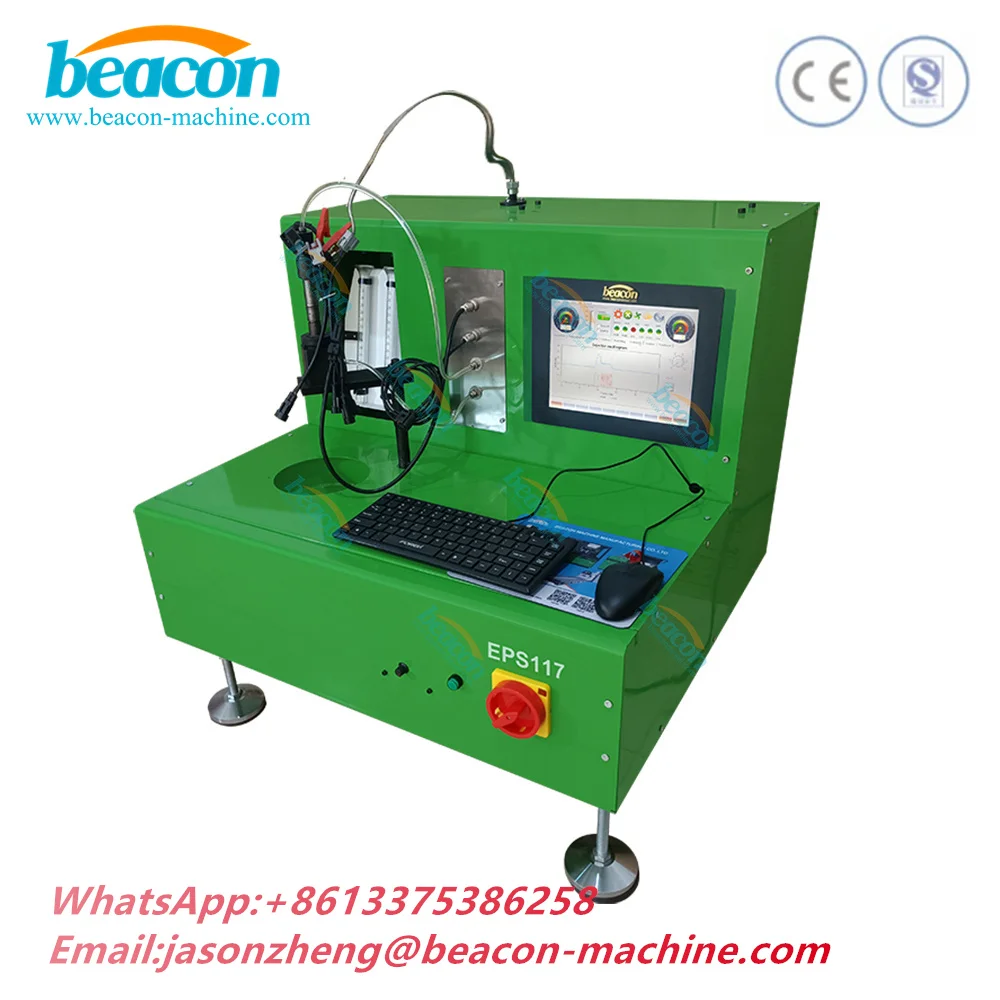 Banc d'essai d'injecteur de carburant diesel à rampe commune Becopropriété  Machine, codage QR, EPS205 - AliExpress