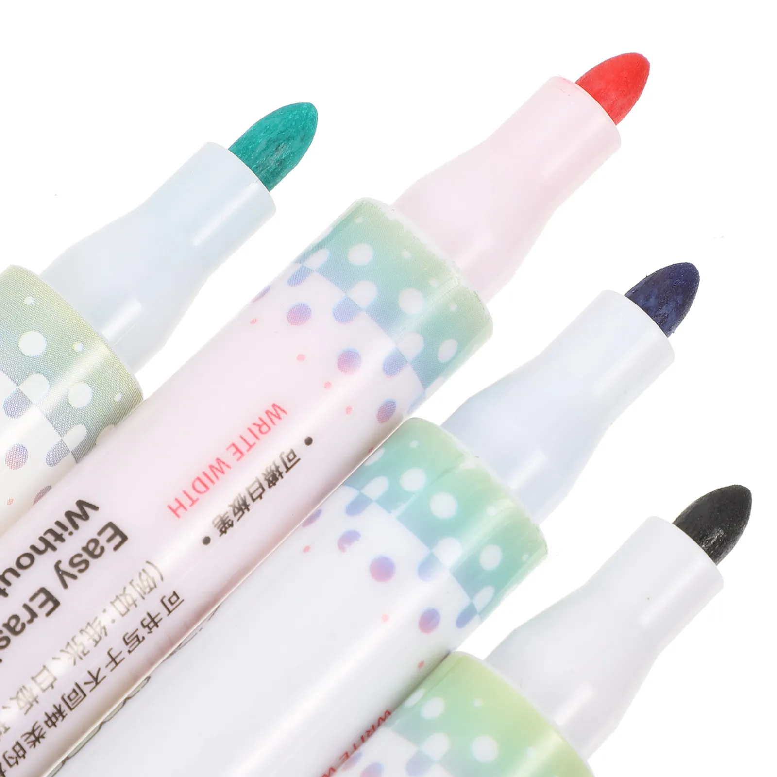 20Pcs 화이트보드 마커 프리미엄 소재 편안한 그립감 사무실 홈 스쿨 교실 문구용 부드러운 필기