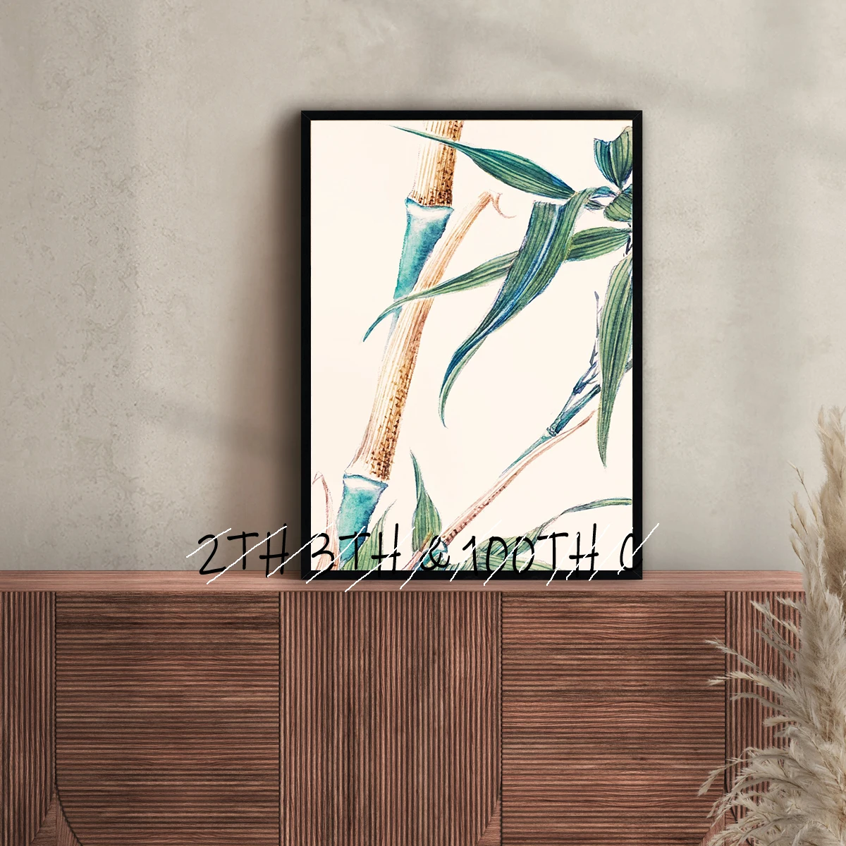 竹の水彩画のポスター,キャンバスの絵,現代文化の絵画,壁の装飾,中国風