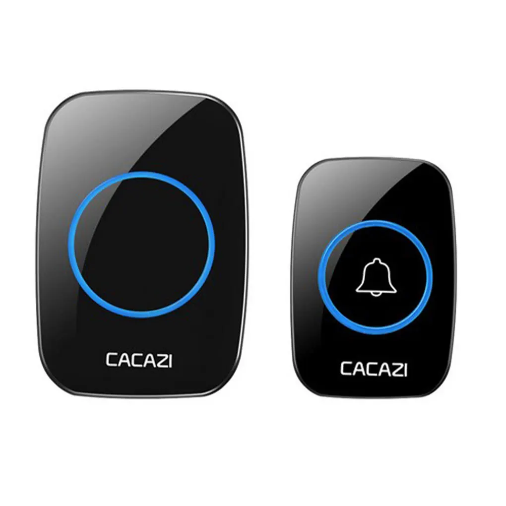 

Беспроводной дверной звонок IP44, Водонепроницаемый умный дверной звонок с приемником и передатчиком