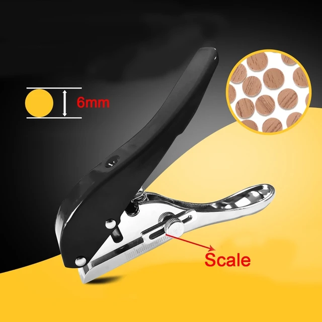 0.4 & 0.6 & 1 Inch Circle Punch, Hole Paper Punch Hole Puncher