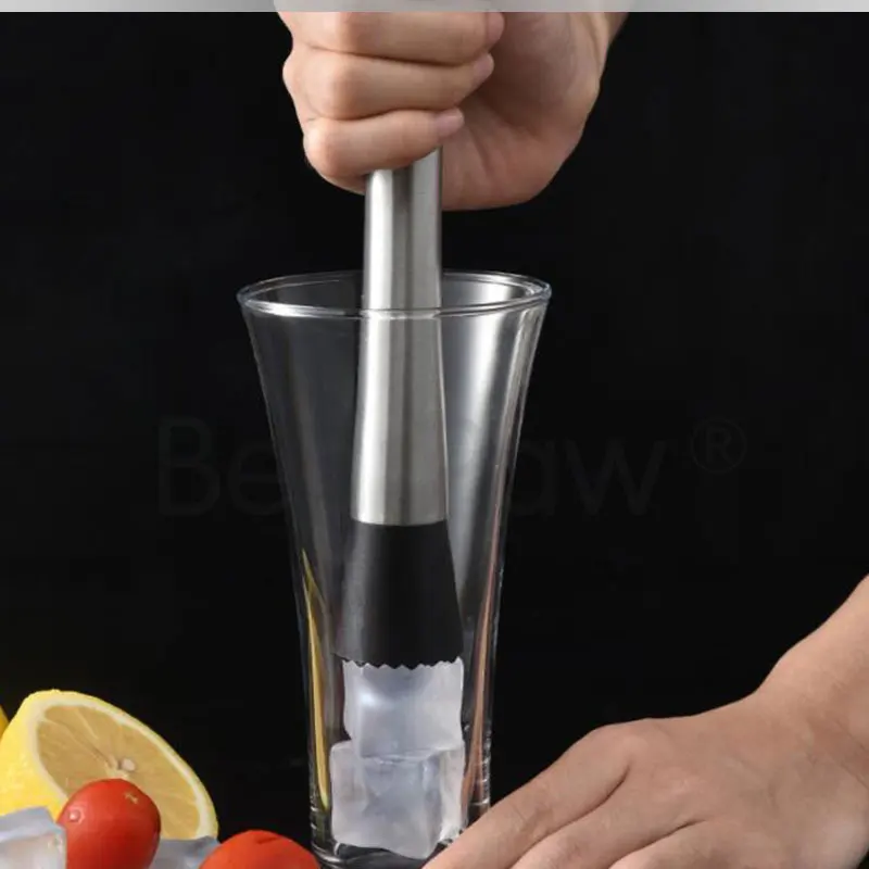 304 stainless steel popsicle, cocktail smoothie, milk tea lemon hammer, popsicle, bar cocktail supplies