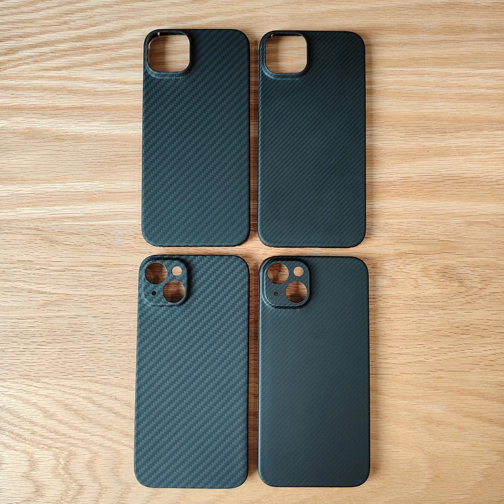 

HKAB кевларовый чехол для телефона iPhone 15 plus, корпус телефона из углеродного волокна, геометрический ультратонкий защитный чехол из арамидного волокна для iPhone
