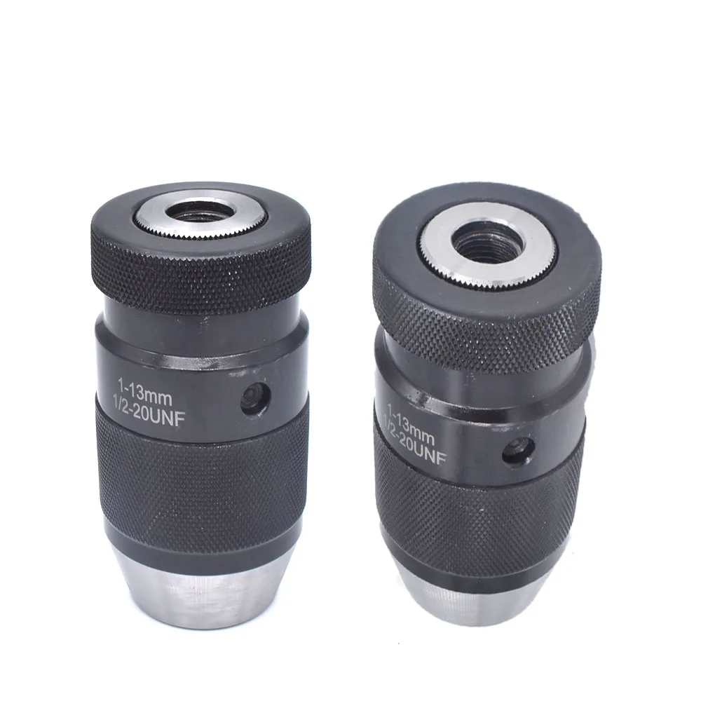1-13mm 1/2 20unf thread drill chuck collet chuck 3/8-24UNF 1-16 5/8-16UNF keyless self-tightening for drilling machine drill chuck collet chuck spring collet chuck