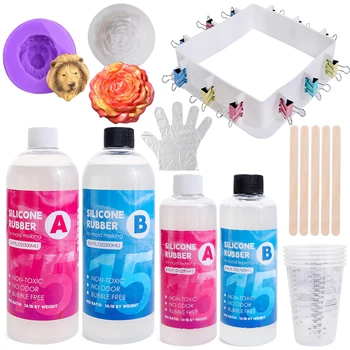 Fast Cure Silicone Mold Making Kit 1