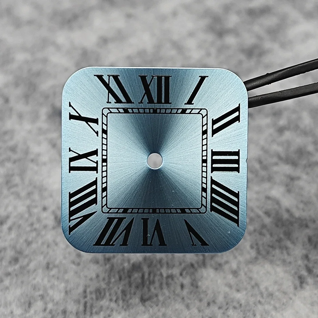 Square Roman Numeral Watch Dial with Needle Set - New Watch Accessories