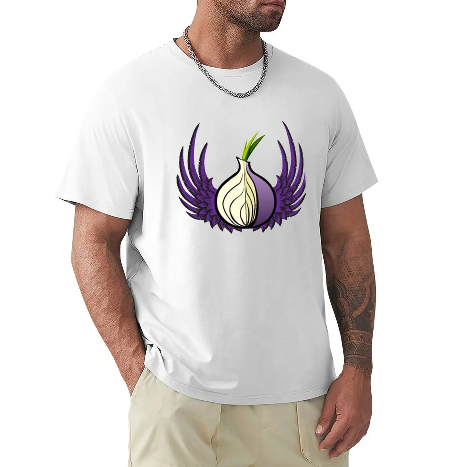 

Tor T-Shirt summer tops kawaii clothes plain fitted t shirts for men