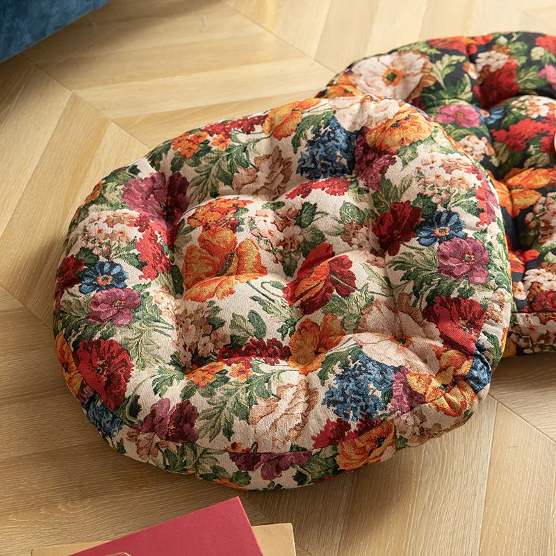 Chair Cushion Butt Pad for Home Use Light Luxury Tatami Futon Seat Cushion Window Cushion Student Chair Cushion Office Cushion