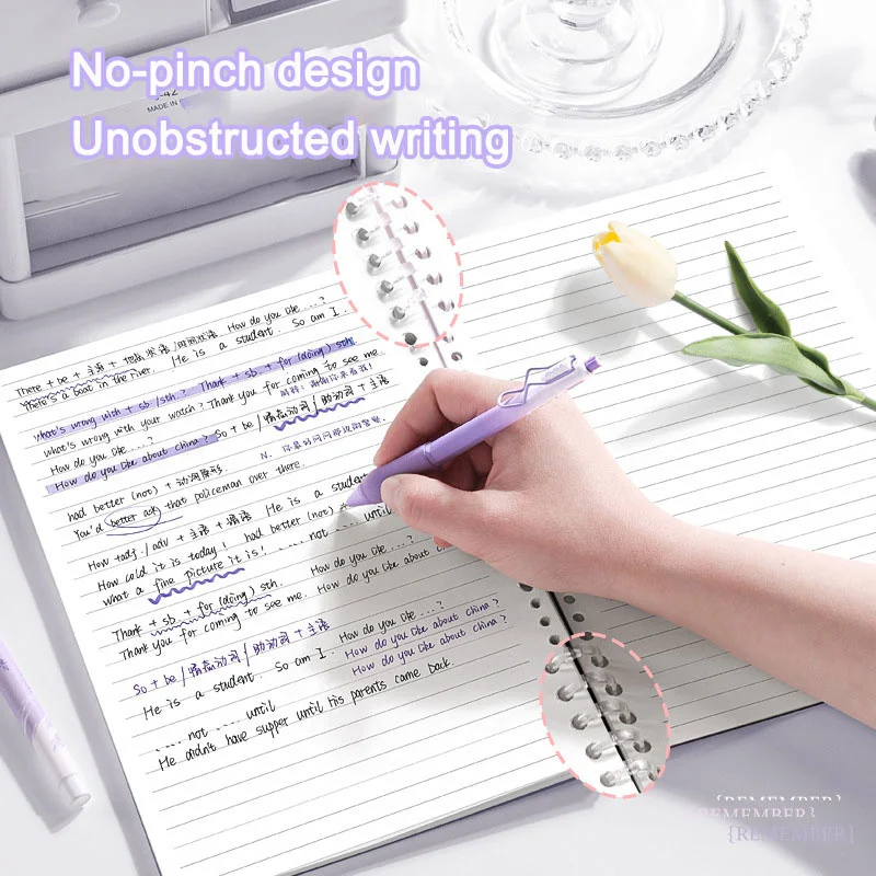 B5 Gradient Color Loose-leaf Book Detachable Coil Book Loose-leaf Notebook Sub Waterproof Horizontal Line