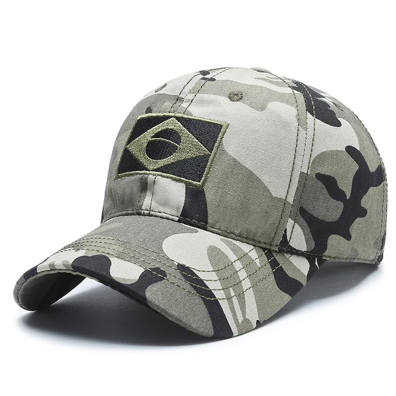 Men's Outdoor Camouflage Baseball Cap - Stylish Sun Protection Hat