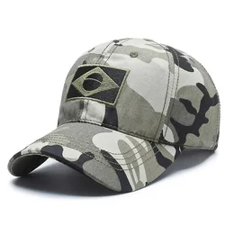 Men's Outdoor Camouflage Baseball Cap - Stylish Sun Protection Hat (Camouflage)