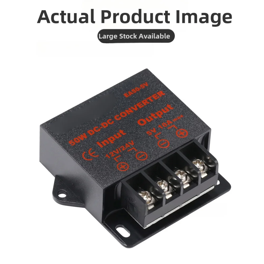 스텝다운 레귤레이터 자동차 전기 시스템, 철도 신호용 1pc DC 12V/24V  5V 컨버터 레귤레이터 모듈