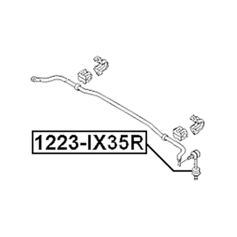 현대 소나타 투싼 IX35 기아 옵티마 스포티지 2012-2015 2WD용 리어 스태빌라이저 바 링크 55530-3R000 555303R000