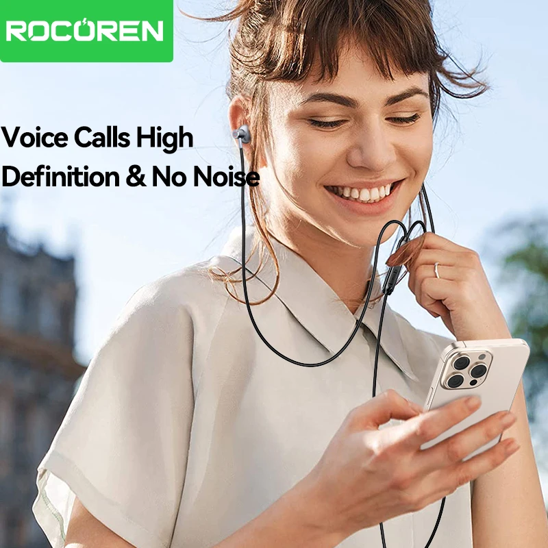 Rocoren USB Type C Wired Earphones In Ear With Microphone Stereo Earbuds Sports In-line Control For Xiaomi Samsung Wired Headset Best Sellers In Phones Accessories Rocoren USB Type C Wired Earphones In Ear With Microphone Stereo Earbuds Sports In-line Control For Xiaomi Samsung Wired Headset Best Sellers In Phones Accessories