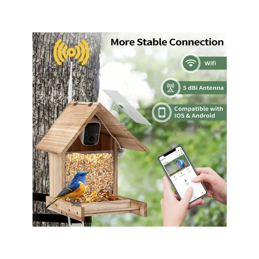 Smart Bird Feeder Camera 6