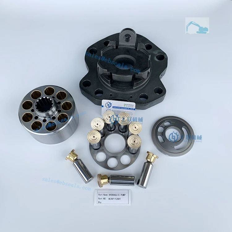 

Запчасти гидравлического насоса K3V112DT для SH210 SK210 CX210B EC210B R210 DX225 главный насос экскаватора K3V112