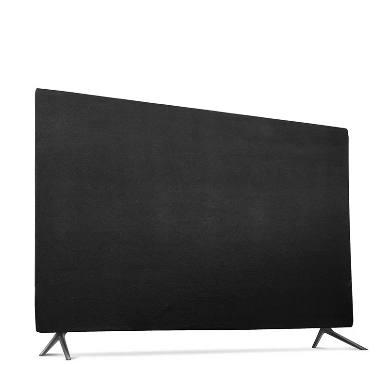 Soft Elastic Fabric Dust Cover For 43" 49" 55" Lcd Tv Hangtype Television Scratch Resistant