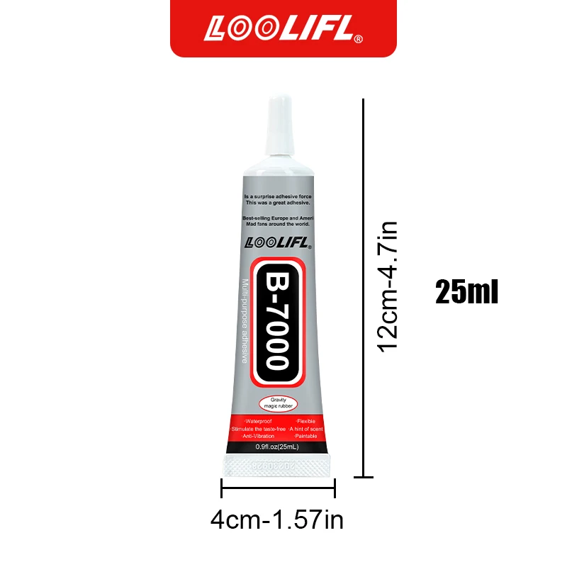 25ml B-7000 glue epoxy resin repair glue DIY handmade goods liquid glue jewelry craft glue 6