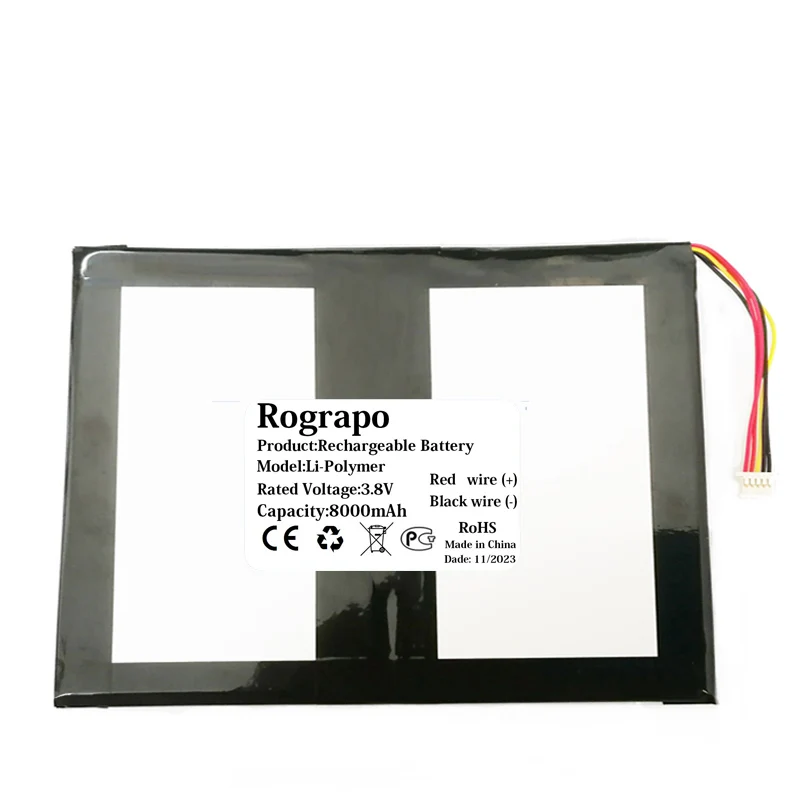 Bateria do pc Teclast Tablet 3.8v 8000mah P40hd P40 hd Novo - Imagem 4