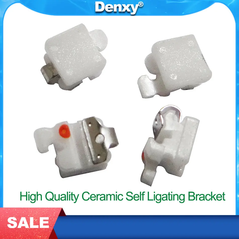 Bracket Orthodontique Auto-ligaturant Créatif En Céramique/métal – Type Damon, Pour Traitements Dentaires